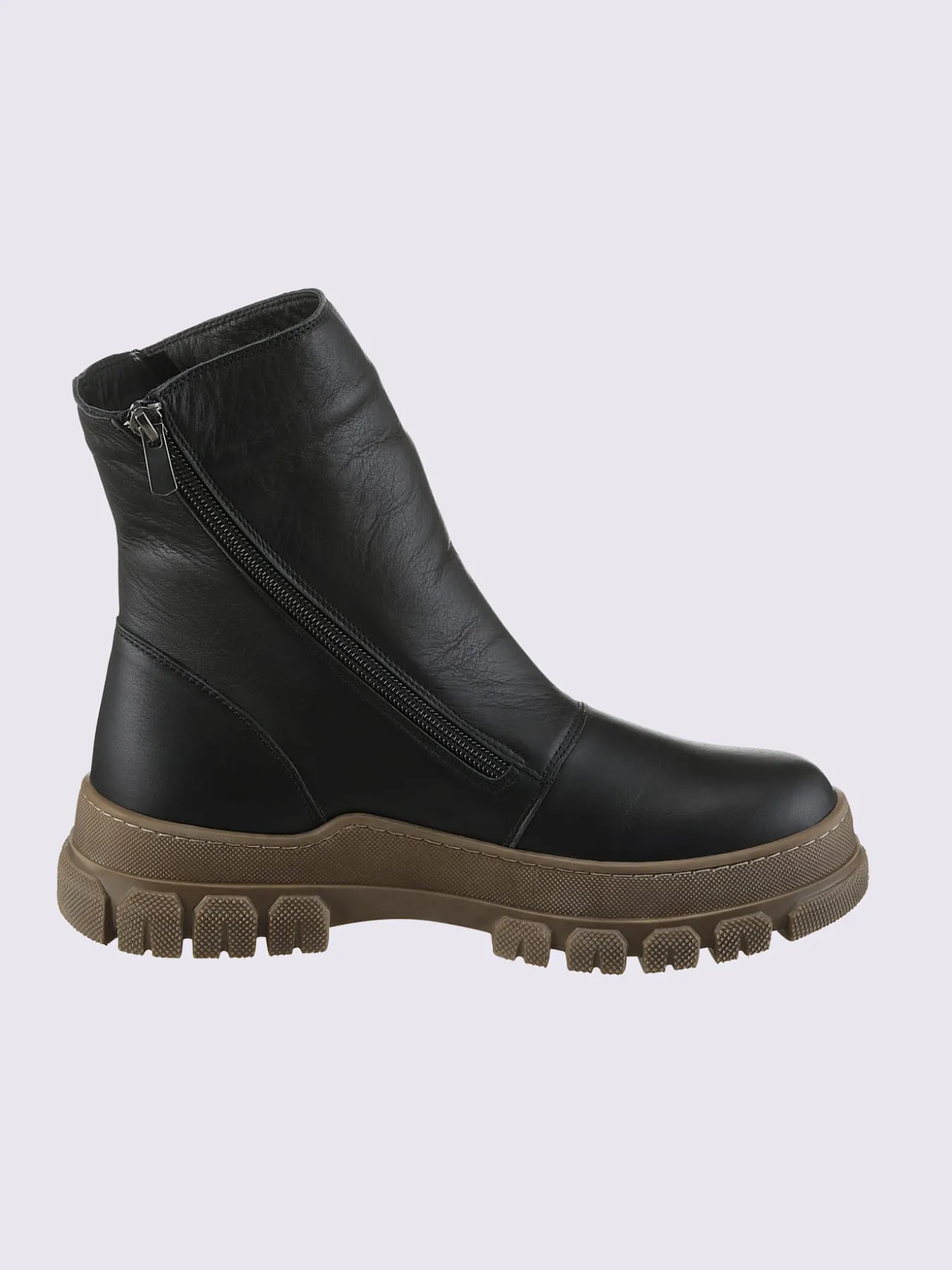 Bottines cuir nappa de vache