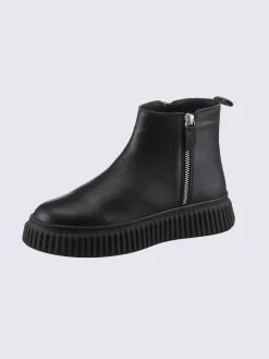 Bottines cuir nappa de vache