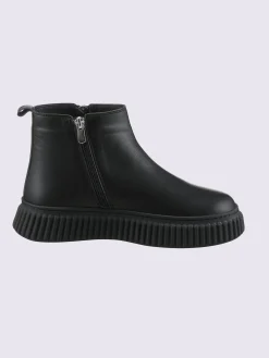 Bottines cuir nappa de vache
