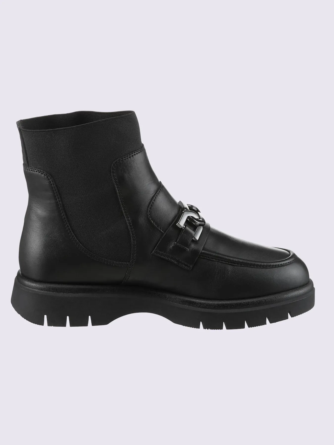 Bottines cuir nappa de vache