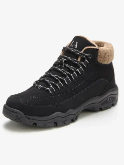 Bottines d'hiver à la doublure chaude et toute douce