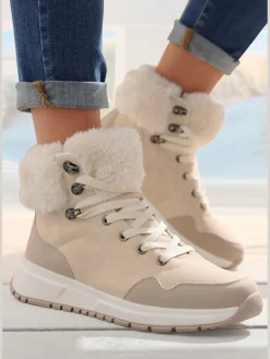 Bottines d'hiver doublure chaude toute douce, particulièrement confortable