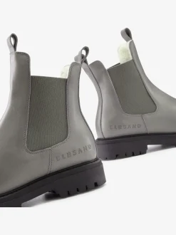 Bottines d'hiver en cuir de qualité avec doublure chaude toute douce