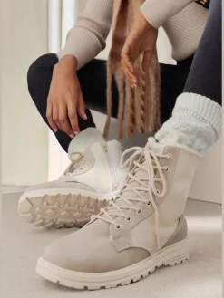Bottines doublure chaude toute douce, particulièrement confortable