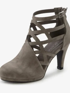 Bottines d'été avec petites découpes tendance