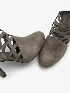 Bottines d'été avec petites découpes tendance