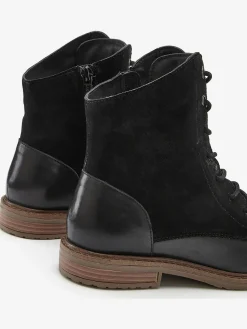 Bottines en cuir doux