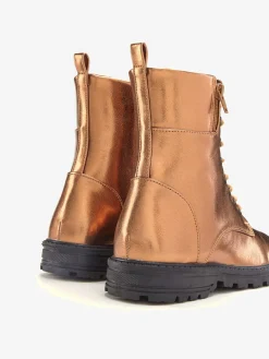 Bottines look métallisé tendance