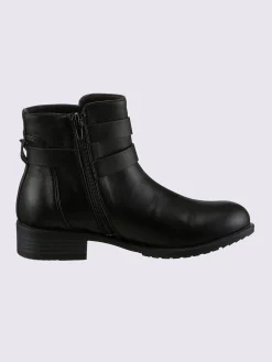 Bottines matière synthétique