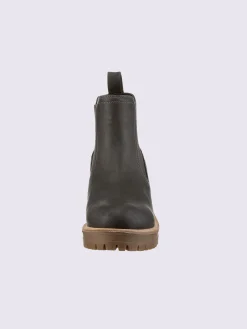 Bottines matière synthétique