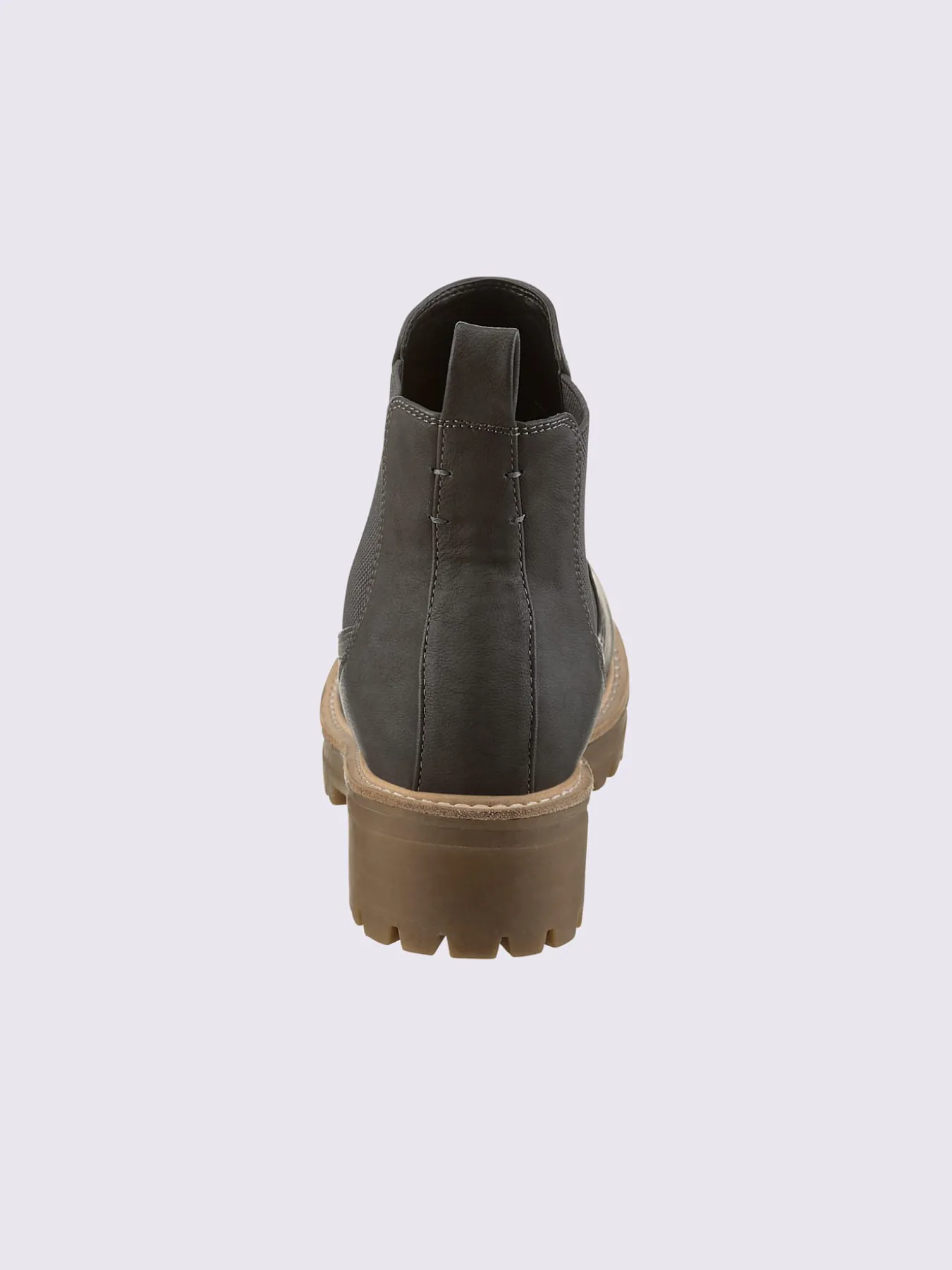 Bottines matière synthétique