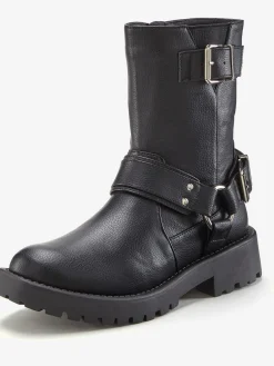 Bottines motardes bottes au look motard tendance