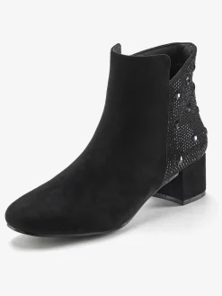 Bottines talon bottier confortable d'env. 4,5 cm