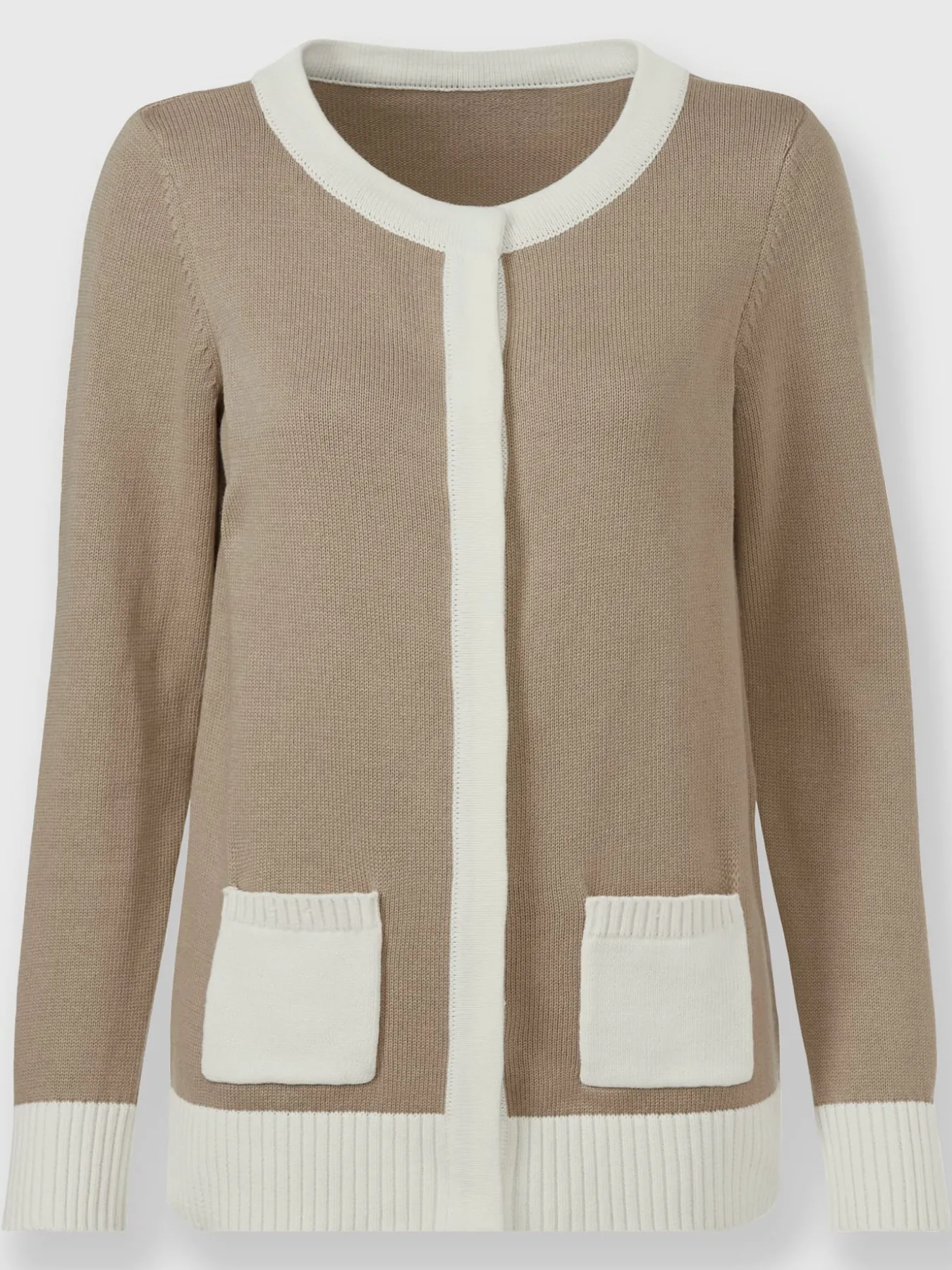 Cardigan jolis coloris contrastés