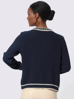 Cardigan pur coton