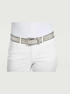 Ceinture aspect métallisé décoratif