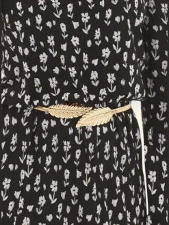 Ceinture décorative et extensible avec boucle plume tendance