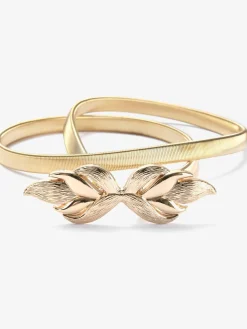 Ceinture décorative et extensible avec boucle plume tendance