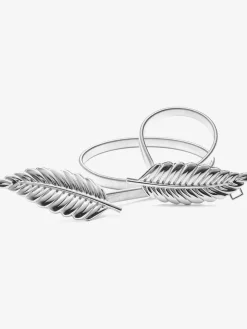 Ceinture décorative et extensible avec boucle plume tendance