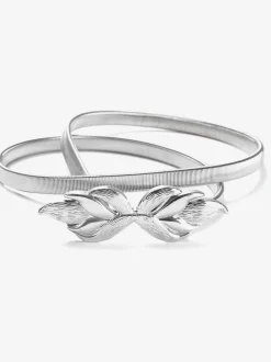 Ceinture décorative et extensible avec boucle plume tendance