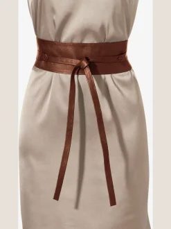 Ceinture effet cache-cœur tendance