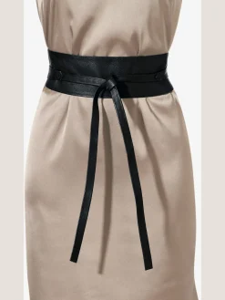 Ceinture effet cache-cœur tendance