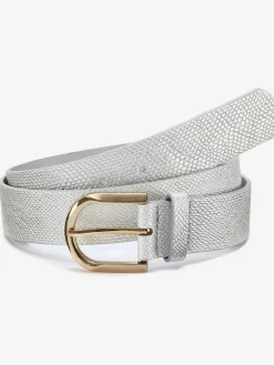 Ceinture hanches ceinture au look métallisé tendance avec motif animal en relief