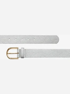 Ceinture hanches ceinture au look métallisé tendance avec motif animal en relief