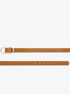 Ceinture hanches ceinture avec boucle métallique décorative et détails couleur or