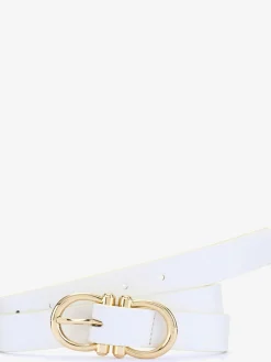 Ceinture hanches ceinture avec boucle métallique décorative et détails couleur or