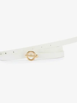 Ceinture hanches ceinture sobre avec fermoir en anneau couleur or et fermeture à épingle