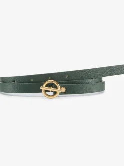 Ceinture hanches ceinture sobre avec fermoir en anneau couleur or et fermeture à épingle