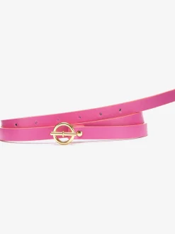 Ceinture hanches ceinture sobre avec fermoir en anneau couleur or et fermeture à épingle