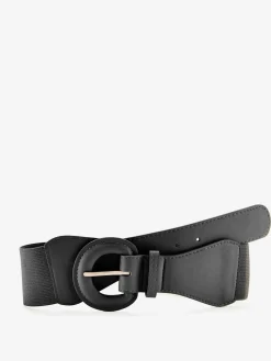 Ceinture élastique avec boucle ton sur ton
