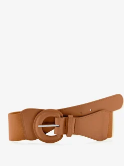 Ceinture élastique avec boucle ton sur ton