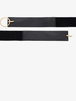 Ceinture élastique avec fermeture dissimulée au niveau de la boucle