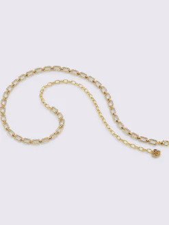 Ceinture ruban aspect collier
