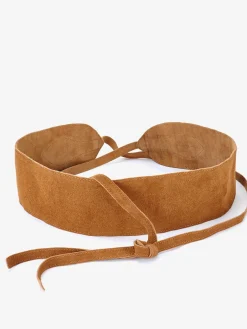 Ceinture tendance en cuir velours doux de qualité