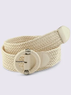 Ceinture tressée longueur réglable