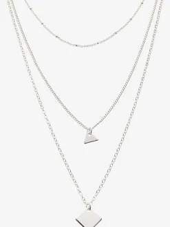 Chaîne avec pendentif collier à plusieurs rangs
