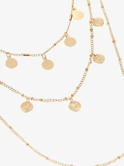 Chaîne avec pendentif triple épaisseur