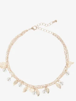 Chaîne de cheville avec petits pendentifs