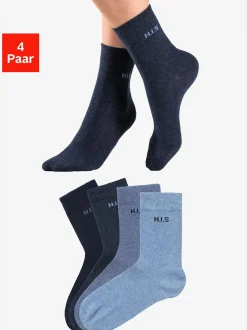 Chaussettes bords-côtes non irritants