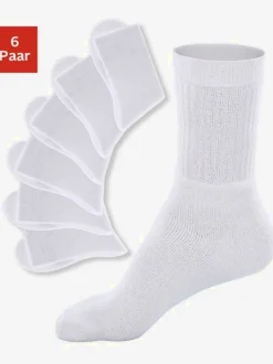 Chaussettes de tennis chaussettes de sport rayées ou unies