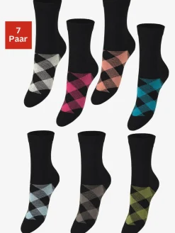 Chaussettes les motifs disparaissent dans la chaussure
