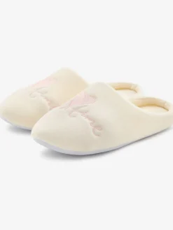 Chaussons avec inscription fantaisie