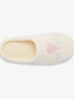 Chaussons avec inscription fantaisie