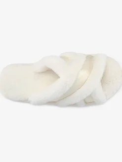 Chaussons bande croisée raffinée