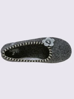 Chaussons en feutre synthétique