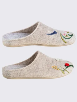 Chaussons feutre doux